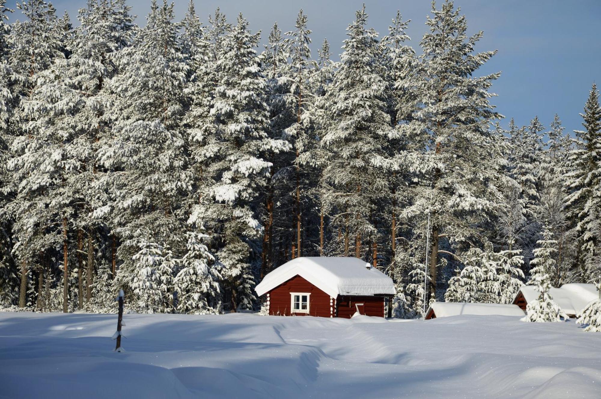 Hytte Anno 1721 Uten Internett, Strom, Vann - Men Med Rodmalt Utedo Ljørdal Dış mekan fotoğraf