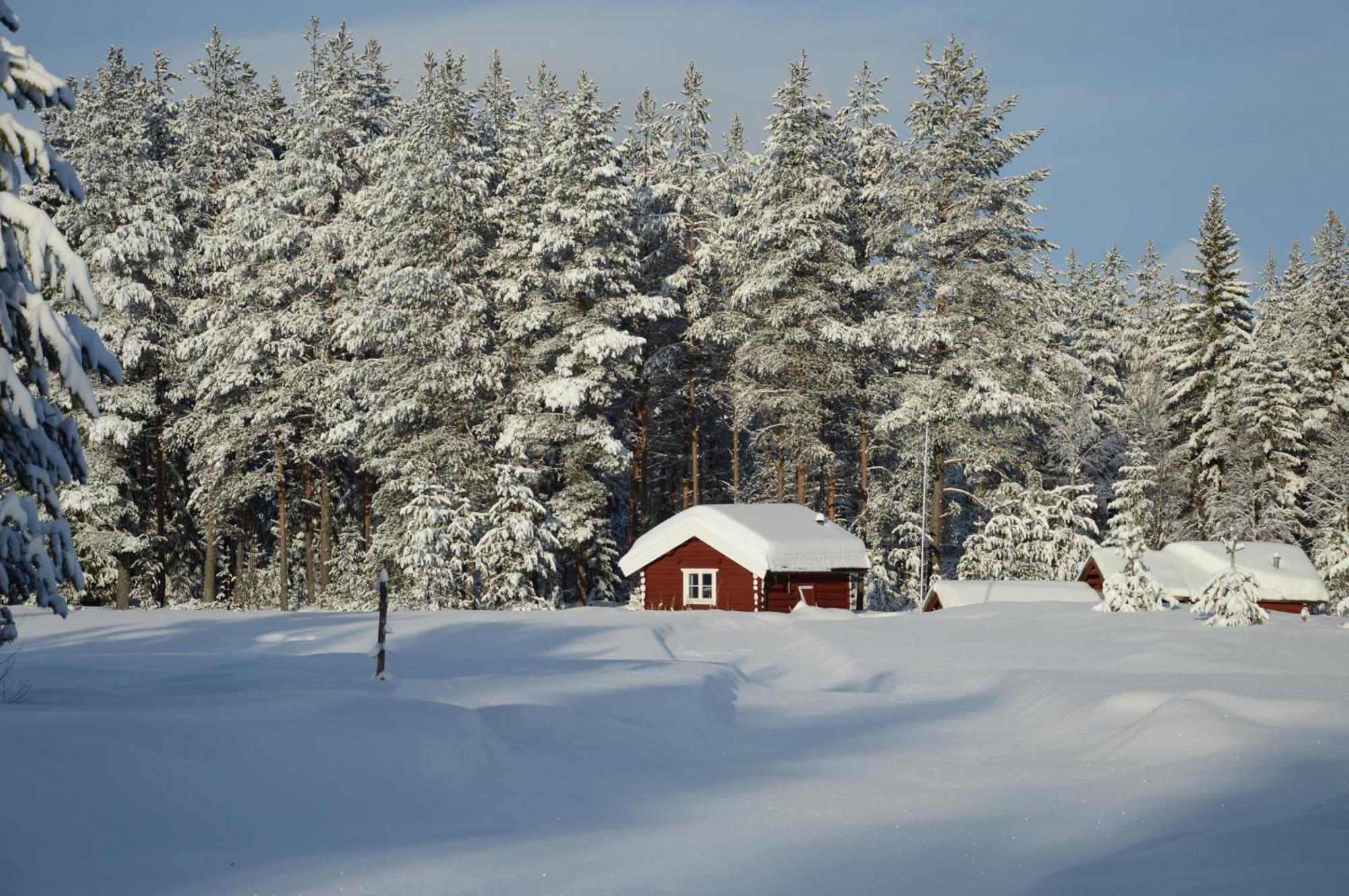 Hytte Anno 1721 Uten Internett, Strom, Vann - Men Med Rodmalt Utedo Ljørdal Dış mekan fotoğraf